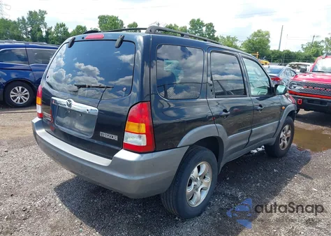 2002 Mazda Tribute Es V6/Lx V6 from USA, damaged, VIN 4F2YU08152KM33910
